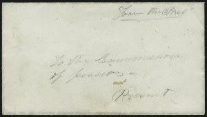 Sale 1090, Lot 1968, Presidents Signatures and Free Franks