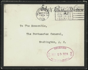 Sale 1090, Lot 1970, Presidents Signatures and Free Franks