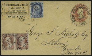 Sale 1090, Lot 2054, Fur Trade, Territorial, Western Mails & Expresses
