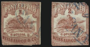 Sale 1090, Lot 2063, Fur Trade, Territorial, Western Mails & Expresses