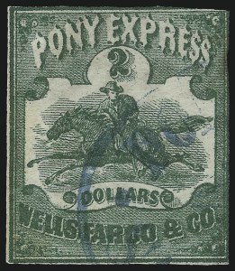 Sale 1090, Lot 2066, Fur Trade, Territorial, Western Mails & Expresses