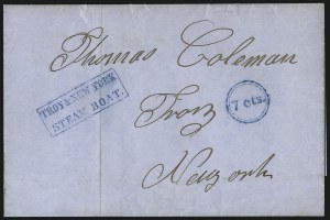 Sale 1090, Lot 2080, Waterways & Transatlantic Mails, Postage Currency