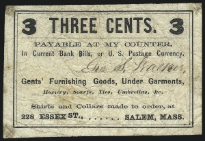 Sale 1090, Lot 2088, Waterways & Transatlantic Mails, Postage Currency