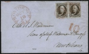 Sale 1090, Lot 2099, 1847 Issue (Scott 1-2)