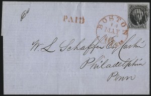 Sale 1090, Lot 2100, 1847 Issue (Scott 1-2)