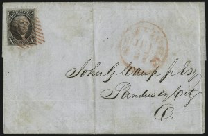 Sale 1090, Lot 2102, 1847 Issue (Scott 1-2)