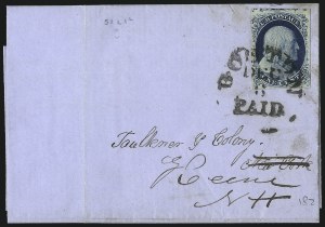 Sale 1090, Lot 2109, 1851-57 Issues (Scott 7-38)