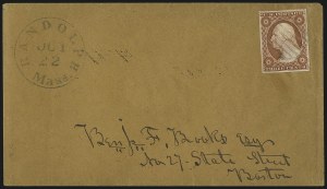 Sale 1090, Lot 2114, 1851-57 Issues (Scott 7-38)