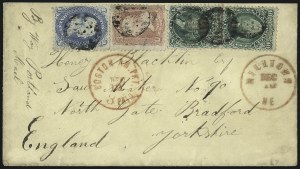 Sale 1090, Lot 2158, 1861-66 Issue (Scott 63-68)