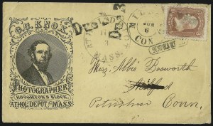 Sale 1090, Lot 2173, 1861-66 Issue (Scott 63-68)