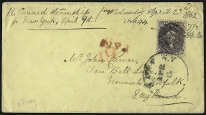 Sale 1090, Lot 2194, 1861-66 Issue, cont. (Scott 69-78)