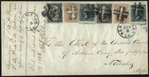 Sale 1090, Lot 2208A, 1861-66 Issue, cont. (Scott 69-78)