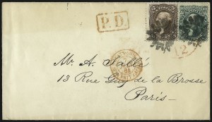 Sale 1090, Lot 2215, 1861-66 Issue, cont. (Scott 69-78)