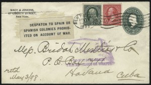 Sale 1090, Lot 2302, Offices in China, Advertising, Spanish-American War