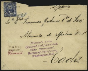 Sale 1090, Lot 2305, Offices in China, Advertising, Spanish-American War