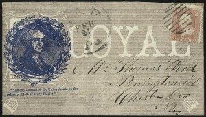 Sale 1090, Lot 2356, Civil War: Lincoln Designs, Patriotics