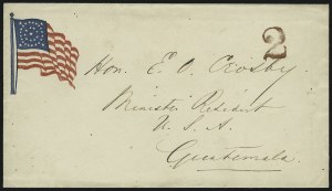 Sale 1090, Lot 2359, Civil War: Lincoln Designs, Patriotics