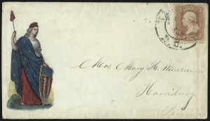 Sale 1090, Lot 2362, Civil War: Lincoln Designs, Patriotics