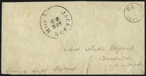 Sale 1090, Lot 2393, Confederate States: Postmasters` Provisionals