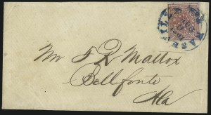 Sale 1090, Lot 2398, Confederate States: Postmasters` Provisionals