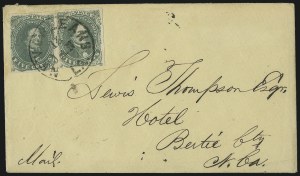 Sale 1090, Lot 2427, Confederate States: General Issues on-Cover
