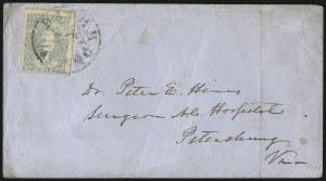 Sale 1090, Lot 2439, Confederate States: General Issues on-Cover