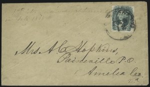 Sale 1090, Lot 2463, Confederate States: General Issues on-Cover