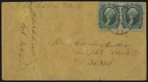 Sale 1090, Lot 2465, Confederate States: General Issues on-Cover