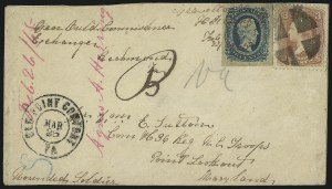 Sale 1090, Lot 2479, Confederate States: Prisoner-of War Mail