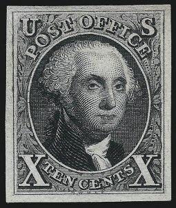 Sale 1092, Lot 1008, 1847 Issue and 1875 Reproduction (Scott 1-4)