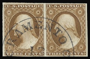 Sale 1092, Lot 1011, 1851 Issue (Scott 7-17)