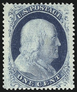 Sale 1092, Lot 1026, 1857-60 Issue and 1875 Reprint of 1857 Issue (Scott 18-47)