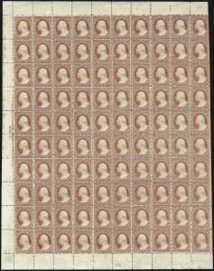 Sale 1092, Lot 1029, 1857-60 Issue and 1875 Reprint of 1857 Issue (Scott 18-47)