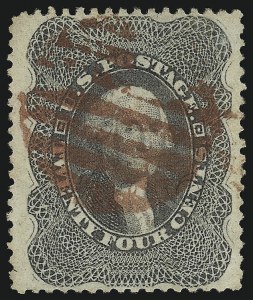 Sale 1092, Lot 1040, 1857-60 Issue and 1875 Reprint of 1857 Issue (Scott 18-47)