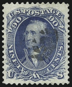 Sale 1092, Lot 1060, 1861-66, 1867-68 Grilled and 1875 Re-Issues (Scott 56-111)
