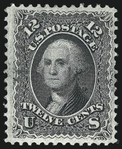 Sale 1092, Lot 1073, 1861-66, 1867-68 Grilled and 1875 Re-Issues (Scott 56-111)