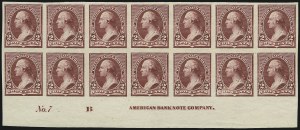 Sale 1092, Lot 1160, 1890-93 Small Bank Note Issue (Scott 219-229)