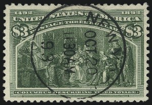 Sale 1092, Lot 1189, 1893 Columbian Issue (Scott 230-245)