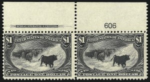 Sale 1092, Lot 1244, 1898 Trans-Mississippi Issue (Scott 285-293)