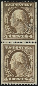 Sale 1092, Lot 1283, 1908-13 Washington-Franklin, 1909 Commemorative Issues (Scott 331-396)
