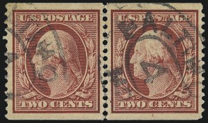 Sale 1092, Lot 1284, 1908-13 Washington-Franklin, 1909 Commemorative Issues (Scott 331-396)