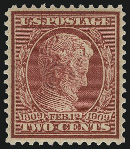 Sale 1092, Lot 1292, 1908-13 Washington-Franklin, 1909 Commemorative Issues (Scott 331-396)