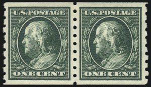 Sale 1092, Lot 1297, 1908-13 Washington-Franklin, 1909 Commemorative Issues (Scott 331-396)