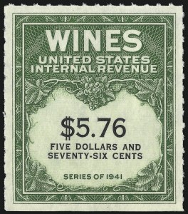 Sale 1092, Lot 1524, Revenues