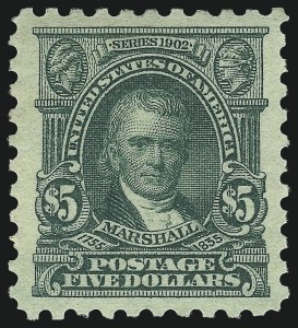 Sale 1092, Lot 1580, Group lots, $2.00 Dark Blue, $5.00 Light Green (479-480) Sale 1092, Lot 1580, Group lots