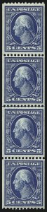 Sale 1093, Lot 124, 1908-10 Washington-Franklin Coils (Scott 348-356)