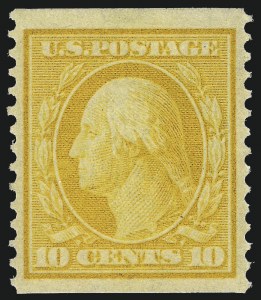 Sale 1093, Lot 144, 1908-10 Washington-Franklin Coils (Scott 348-356)