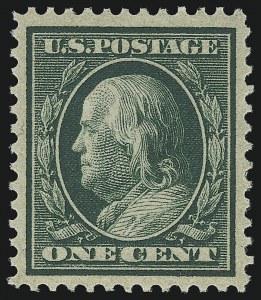 Sale 1093, Lot 150, 1909 Bluish Paper Issue (Scott 357-366)