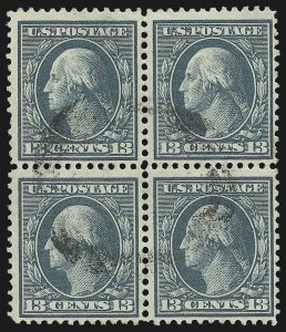 Sale 1093, Lot 171, 1909 Bluish Paper Issue (Scott 357-366)