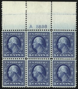 Sale 1093, Lot 187, 1910-13 Issue (Scott 374-382)